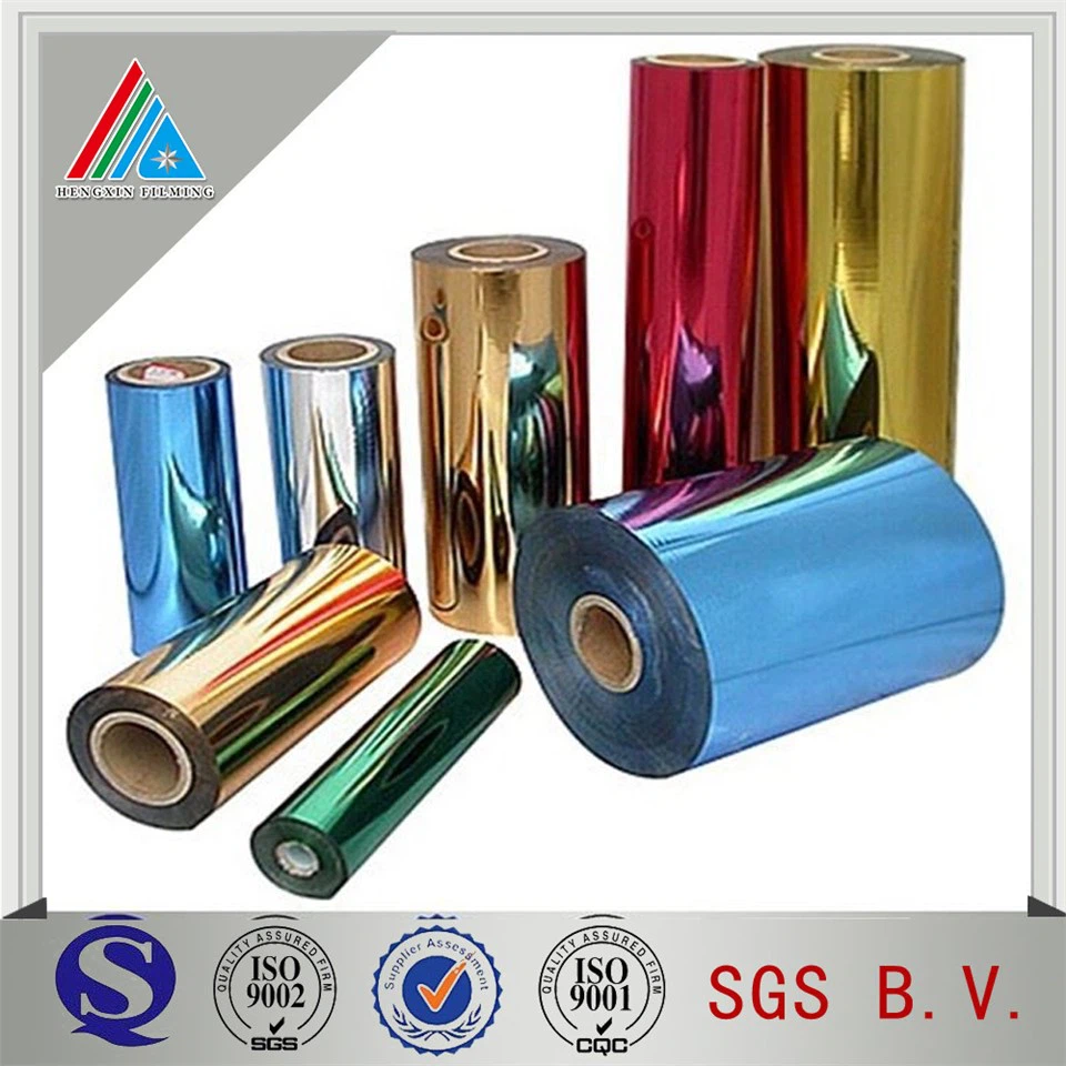 ฟิล์ม PET สีเมทัลไลซ์